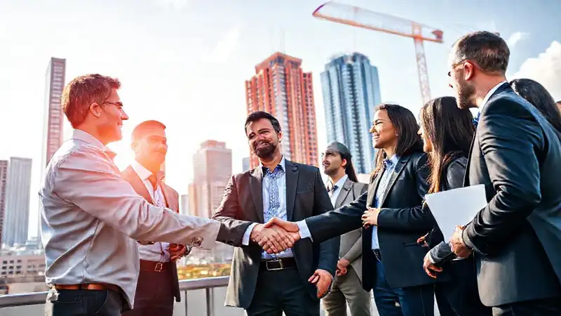Ingenieros comparten ideas en evento profesional urbano