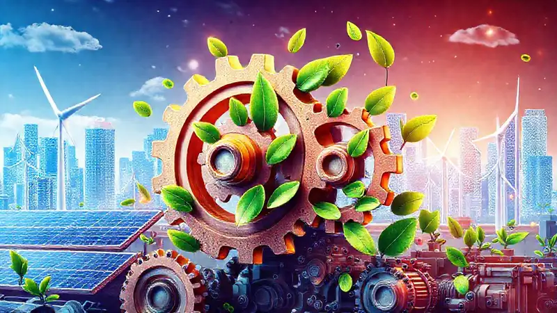 Energía limpia con tecnología futurista integrada
