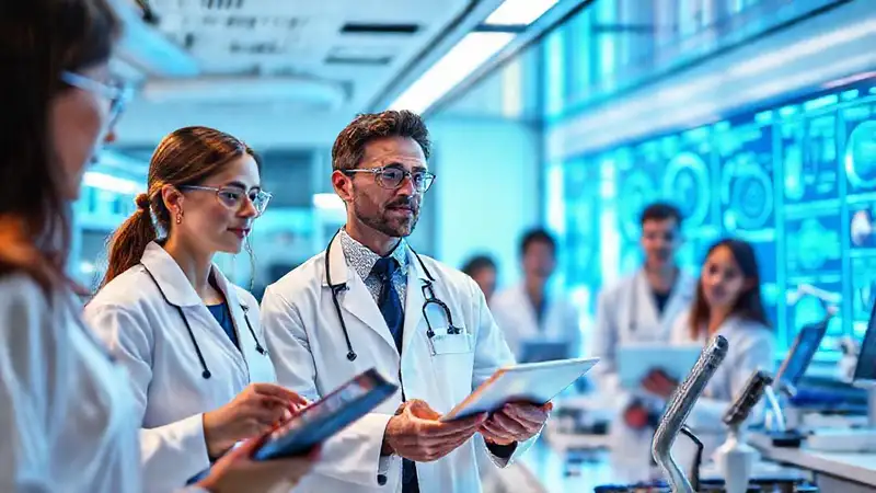 Ingeniero biomedical lidera laboratorio innovador y moderno