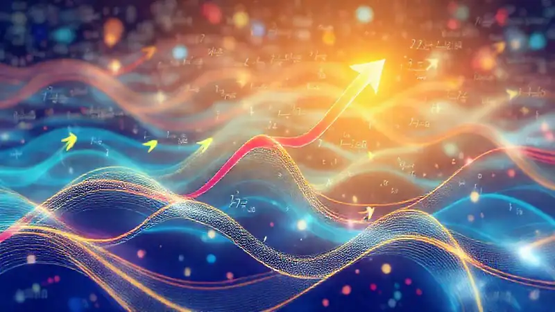 Ilustración de cálculo energético en movimiento
