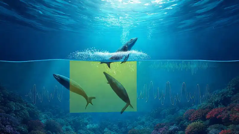 Mamíferos marinos, sonidos y arrecifes vibrantes