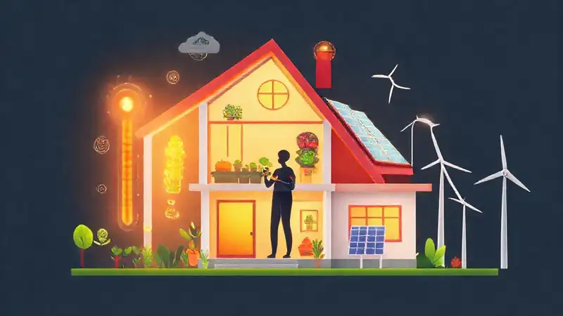 Casa eficiente con energías renovables y saludable