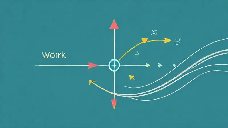 Relación energía y movimiento en ilustración moderna